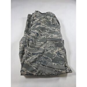 Women’s Air Force Tiger Stripe Utility Trouser Camo Pants Size 14 R Military